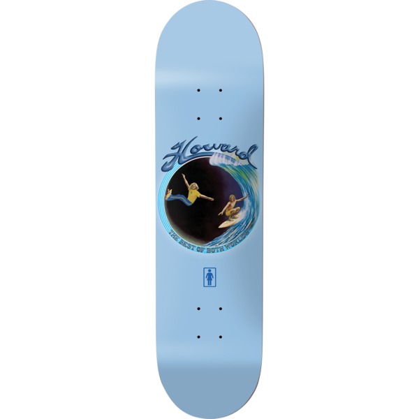 Girl Skateboards Rick Howard Best Of Both Skateboard Deck - 8.25" x 31.875"
