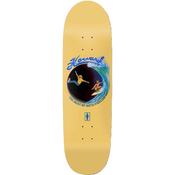 Girl Skateboards Rick Howard Best of Both Skateboard Deck 9 x 32