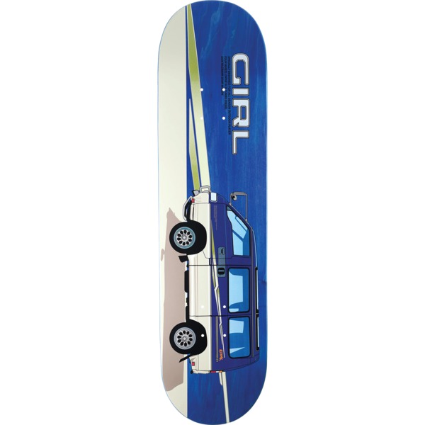 Girl Skateboards Rick McCrank Outdoor Player Skateboard Deck - 8.25" x 31.875"