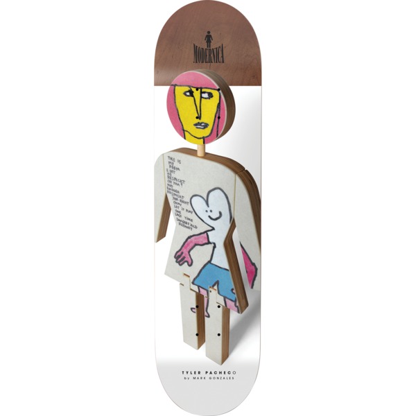 Girl Skateboards Tyler Pacheco Modernica Skateboard Deck - 8.5" x 32"