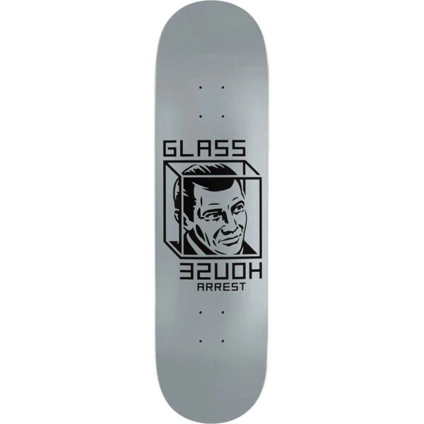 Glass House Skateboards House Arrest Silver Skateboard Deck - 8.5" x 32.125"