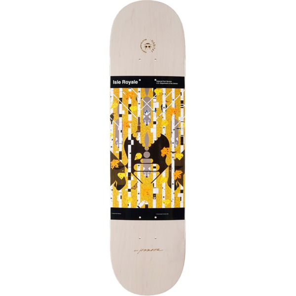 Habitat Skateboards Harper Isle Royale Skateboard Deck - 8" x 31.5"