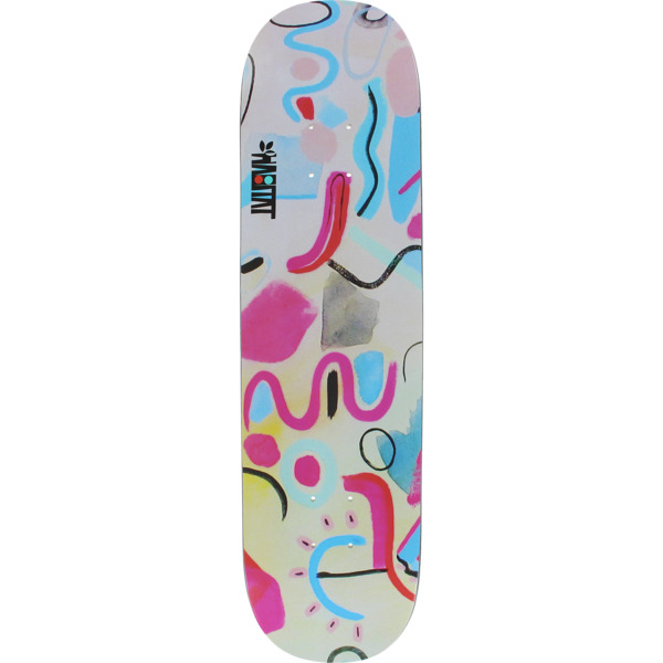 Habitat Skateboards Pinta Manta Elena Johnston Pastel Skateboard Deck