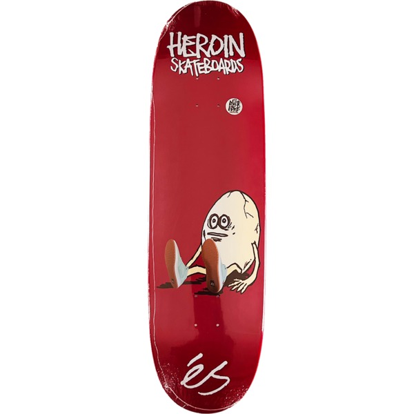 Heroin Skateboards ES Shoes Eggcell Symmetrical Skateboard Deck - 9" x 31.9"