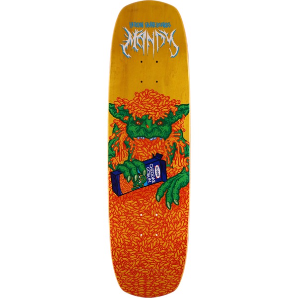 Heroin Skateboards Mandy x Bratrud Assorted Stains Skateboard Deck - 9" x 32"