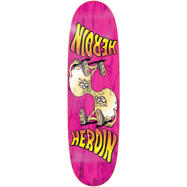 Heroin Skateboards Merged Egg Skateboard Deck - 8.88"