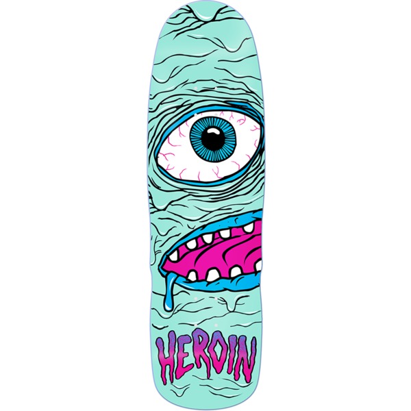 Heroin Skateboards Mid Mutant Skateboard Deck - 9.25" x 32"