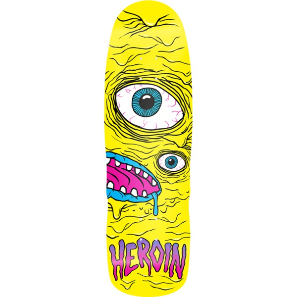 Heroin Skateboards Mini Mu tant Skateboard Deck - 8.62" x 32.25"