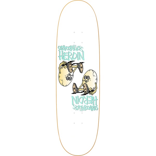 Heroin Skateboards Symmetrical Egg Skateboard Deck - 8.88" x 32"