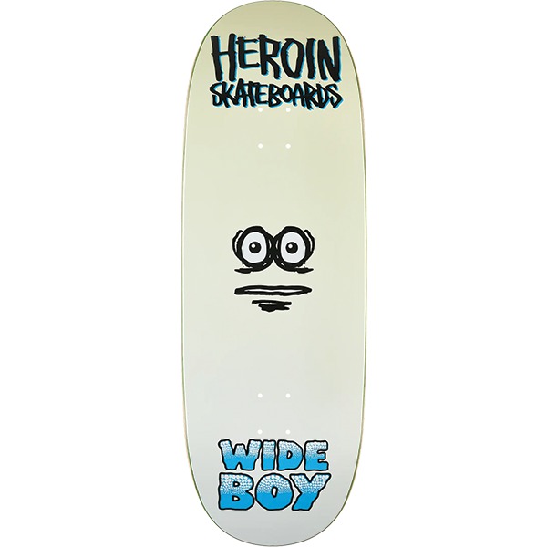 Heroin Skateboards Wide Boy Face Egg Skateboard Deck - 10.75" x 32.1" Heroin Skateboards Wide Boy Face Egg Skateboard Deck - 10.75" x 32.1"