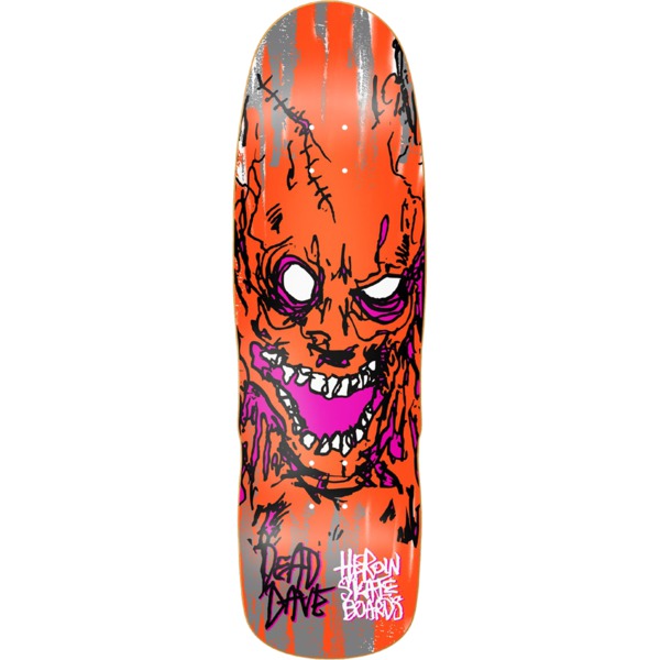 Heroin Skateboards Dead Dave Savages Skateboard Deck - 10.1" x 32"