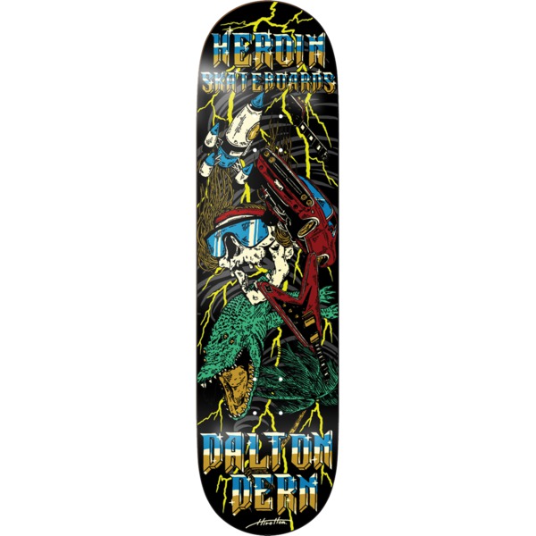 Heroin Skateboards Dalton Dern Hurricane Skateboard Deck - 8.5"