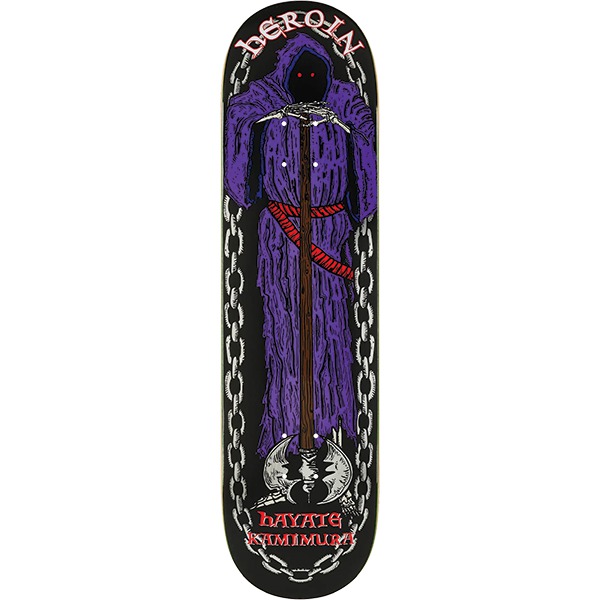 Heroin Skateboards Hayate Kamimura KO2 Axe Man Skateboard Deck - 8.25"