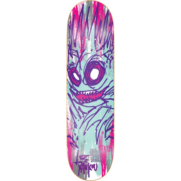 Heroin Skateboards Lee Yankou Savages Skateboard Deck - 8.25" x 31.4"