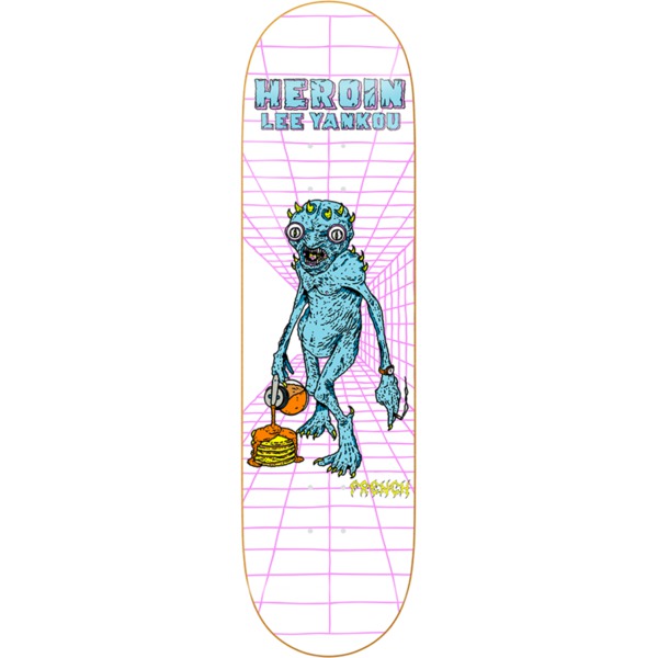 Heroin Skateboards Lee Yankou Syrup Imp Skateboard Deck - 8.25" x 31.75"