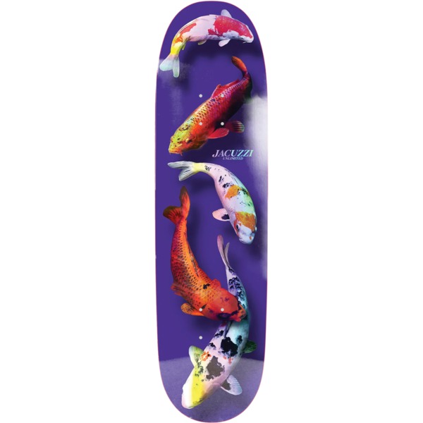 Jacuzzi Unlimited Skateboards 500 Years Purple / Holo Skateboard Deck - 8.75" x 31.8"