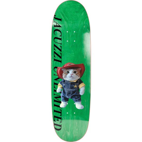 Jacuzzi Unlimited Skateboards Rodeo Egg Green Skateboard Deck - 8.37"
