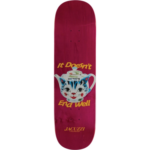 Jacuzzi Unlimited Skateboards Tea Pot Skateboard Deck - 8.5" x 32.1"