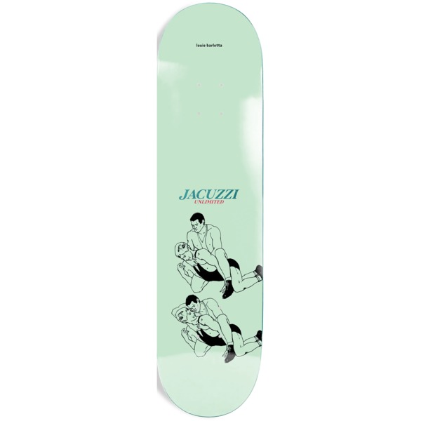 Jacuzzi Unlimited Skateboards Louie Barletta State Champ Skateboard Deck - 8.75" x 31.5"