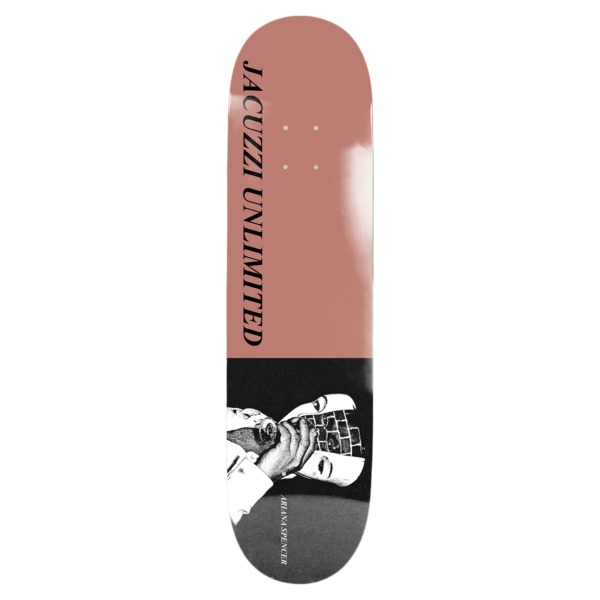 Jacuzzi Unlimited Skateboards Ariana Spencer Wine Rose Skateboard Deck - 8.25" Jacuzzi Unlimited Skateboards Ariana Spencer Wine Rose Skateboard Deck - 8.25"