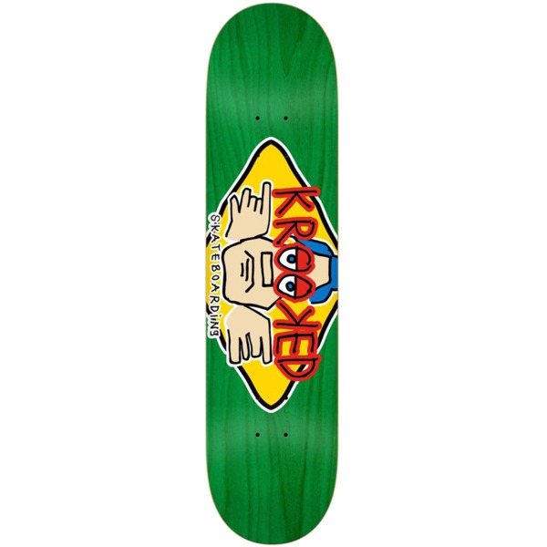 Krooked Skateboards Arketype Skateboard Deck - 8.06" x 31.75"