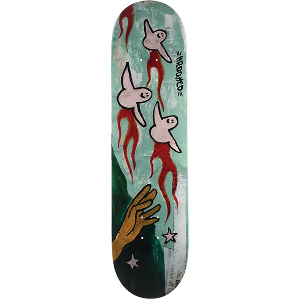 Krooked Skateboards Firebirds Green Skateboard Deck True Fit - 8.5" Krooked Skateboards Firebirds Green Skateboard Deck True Fit - 8.5"