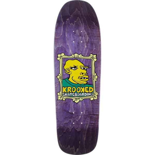 Krooked Skateboards Frame Face Skateboard Deck - 9.81" x 32.06"