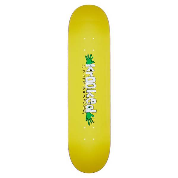 Krooked Skateboards Hands On Skateboard Deck - 8.06" x 31.8"
