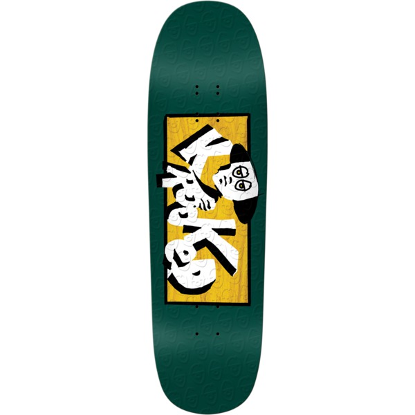Krooked Skateboards Incognito Embossed Skateboard Deck - 9.25" x 31.8"