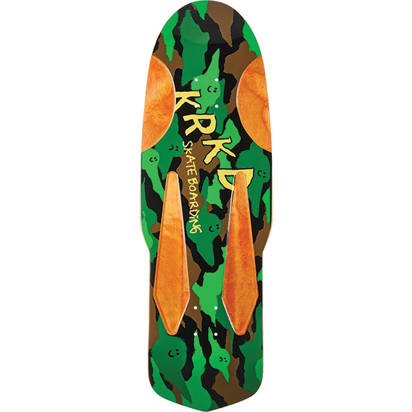 Krooked Skateboards Kamo Diamond Quade Skateboard Deck - 10.75" Krooked Skateboards Kamo Diamond Quade Skateboard Deck - 10.75"