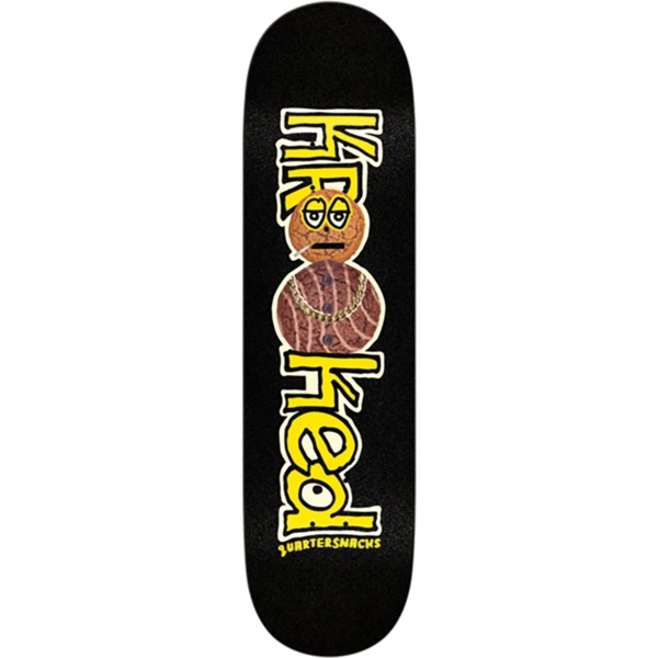Krooked Skateboards Quarter Snacks Snackman Skateboard Deck - 8.5"