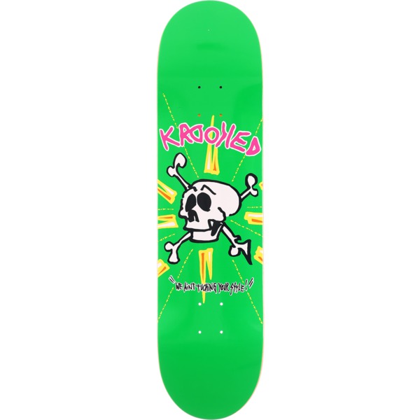 Krooked Skateboards Style Skateboard Deck - 8.12" x 32"