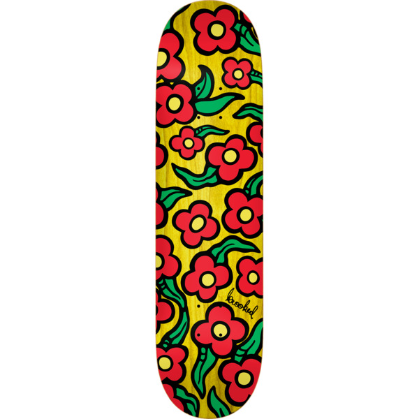 Krooked Skateboards Wildstyle Flowers Skateboard Deck - 8.25" x 32"