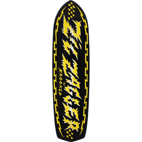 Krooked Skateboards Zig Zagger by Sam D Skateboard Deck - 8.62" x 32.18"