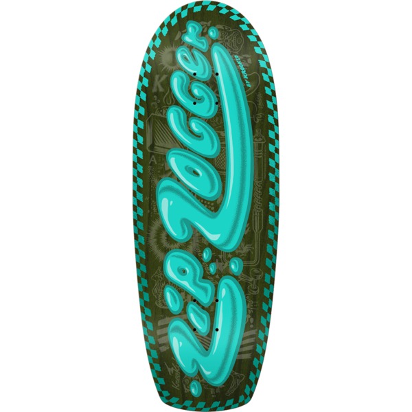Krooked Skateboards Zip Zogger Old School Skateboard Deck - 10.75" x 30"
