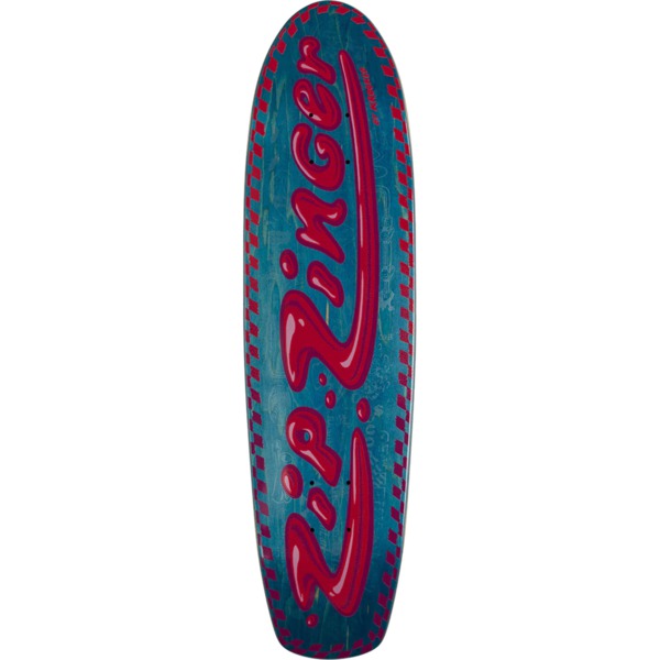 Krooked Skateboards Zip Zinger Skateboard Deck - 7.75" x 30"