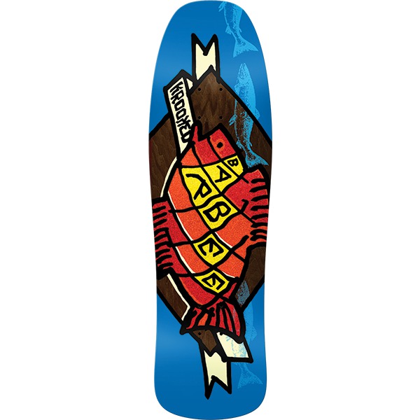 Krooked Skateboards Ray Barbee Trophy Blue Skateboard Deck - 9.5" Krooked Skateboards Ray Barbee Trophy Blue Skateboard Deck - 9.5"