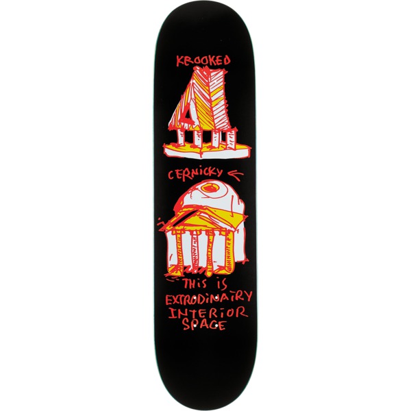 Krooked Skateboards Eddie Cernicky Arch Skateboard Deck - 8.06" x 31.8"