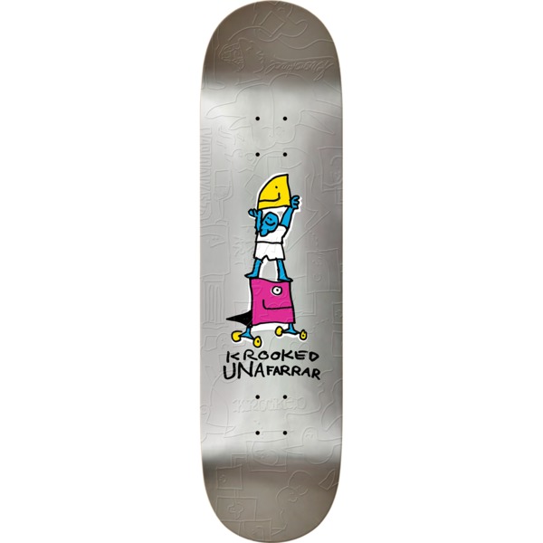 Krooked Skateboards Una Farrar Stack Skateboard Deck - 8.25" x 32"