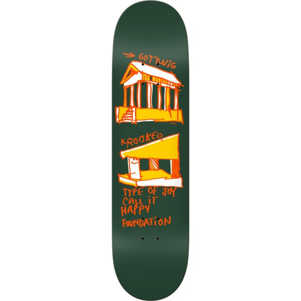 Krooked Skateboards Matt Gottwig Arch Skateboard Deck - 8.38" x 32.25"