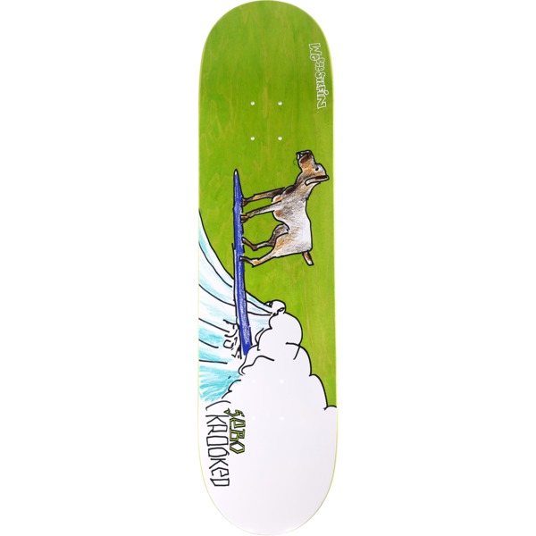 Krooked Skateboards Sebo Walker Surfin Skateboard Deck - 8.12"
