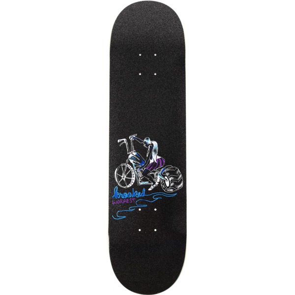 Krooked Skateboards Bobby Worrest Chop Shop Skateboard Deck - 8.3"