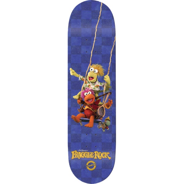 Madrid Skateboards X Fraggle Rock Swing Skateboard Deck - 8.25" x 32"