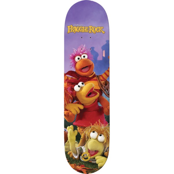 Madrid Skateboards X Fraggle Rock Trio Skateboard Deck - 8.5" x 32"