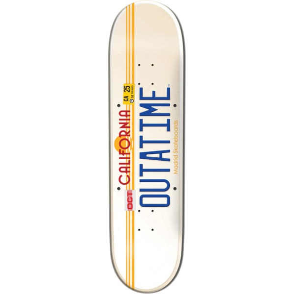 Madrid Skateboards Out A Time Skateboard Deck - 8.25" x 31.8"