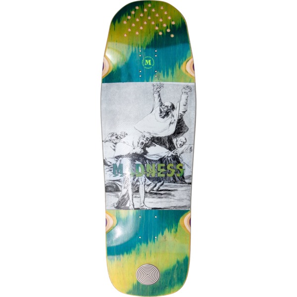 Madness Skateboards Hora Blunt Old School Skateboard Deck Resin-7 - 10" x 31.6"