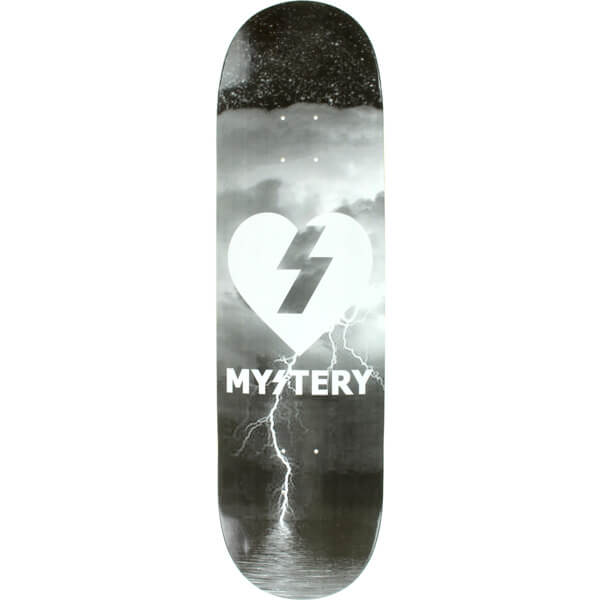Mystery Skateboards Storm Heart Skateboard Deck 8.5 x 32.5