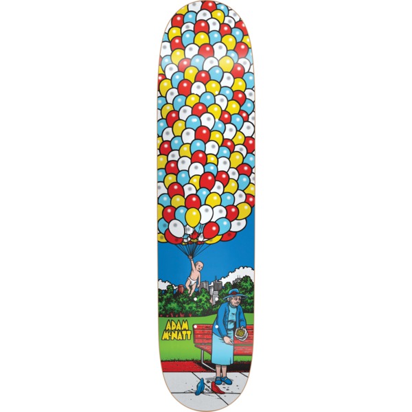 101 Boards Skateboards Adam McNatt Balloons Skateboard Deck HT - 8.5" x 32.2"