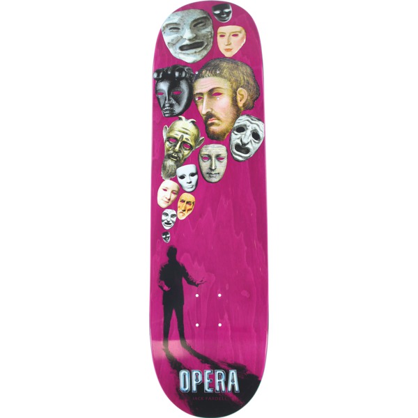 Opera Skateboards Jack Fardell Head Case Pink Skateboard Deck - 8.7" x 32.6"