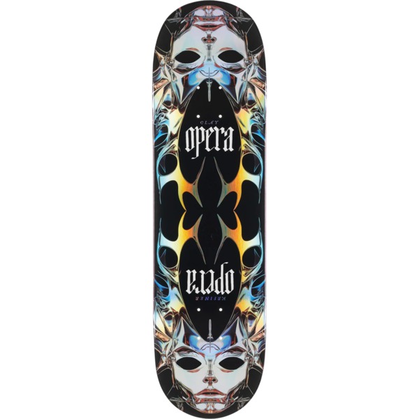 Opera Skateboards Clay Kreiner Chrome Silver Skateboard Deck - 8.25" x 32"